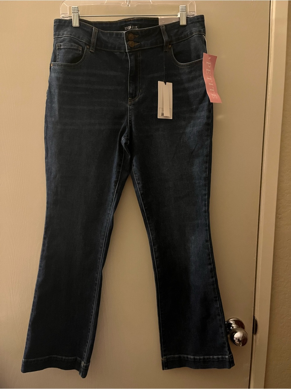 Riviera Dark Blue Flare Jeans